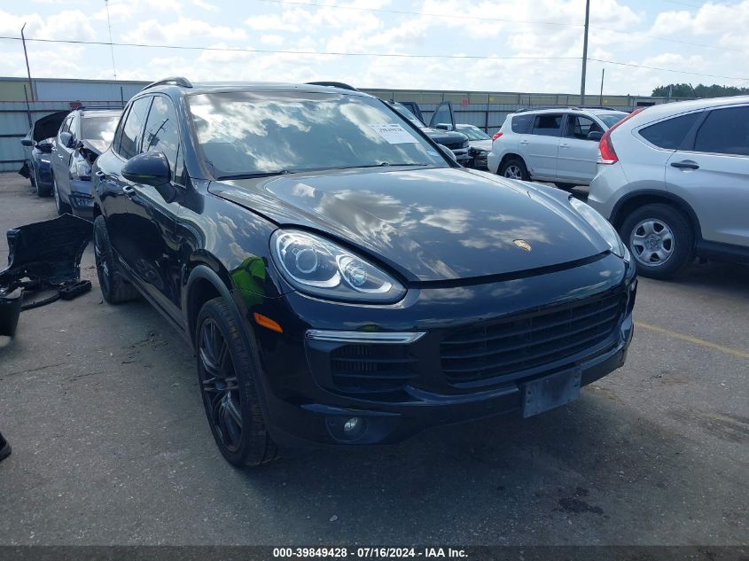 2018 PORSCHE CAYENNE S