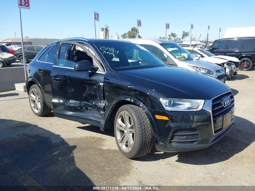 2017 AUDI Q3 2.0T PREMIUM