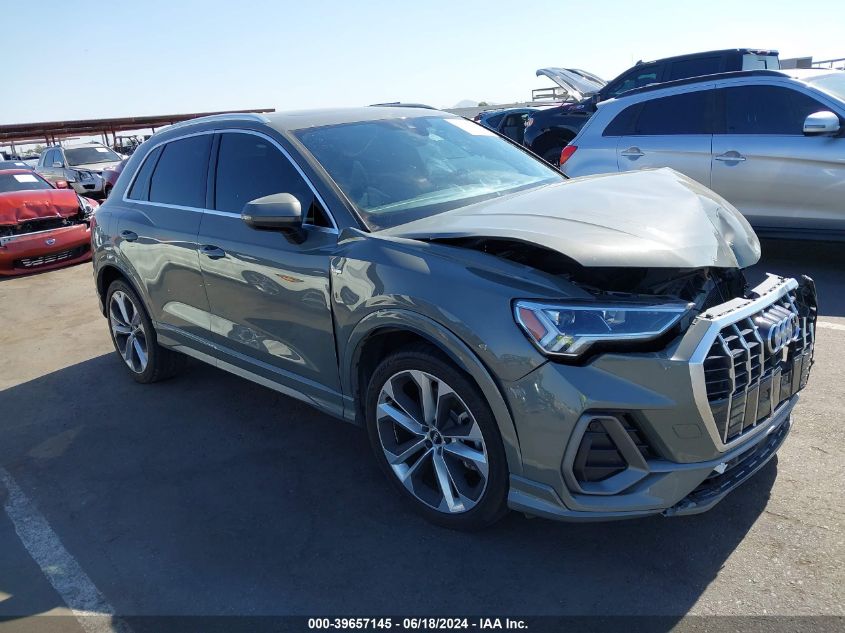 2019 AUDI Q3 2.0T S LINE PREMIUM