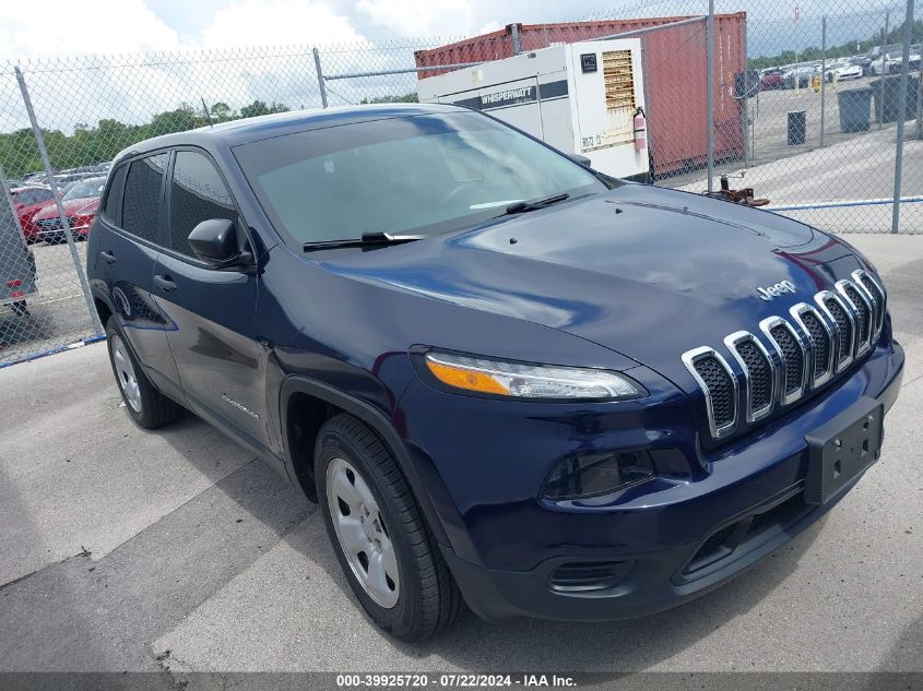 2016 JEEP CHEROKEE SPORT