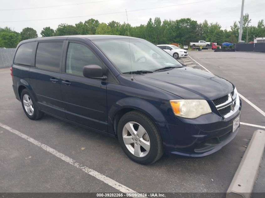 2013 DODGE GRAND CARAVAN SE