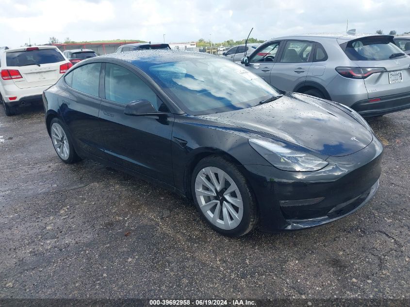 2023 TESLA MODEL 3