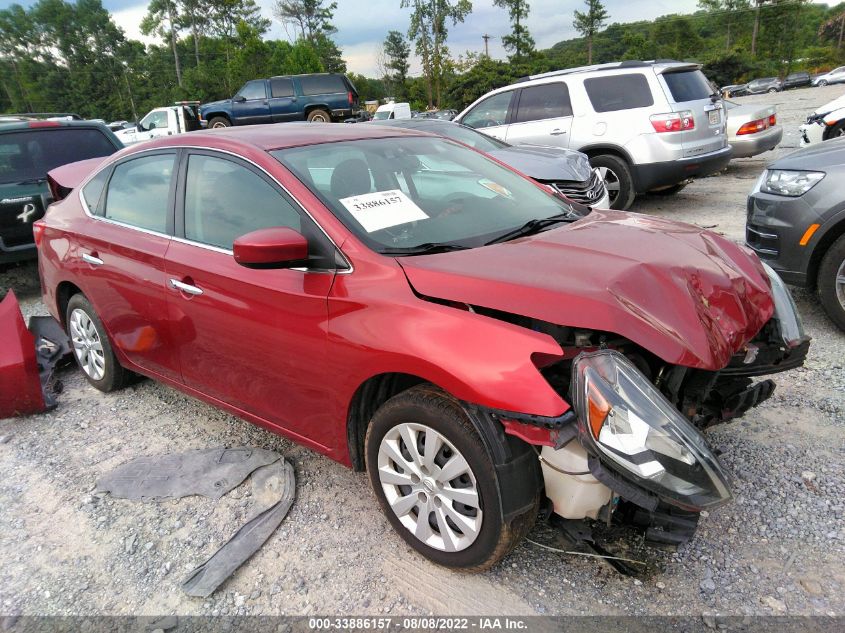 2017 NISSAN SENTRA SV/S/SR/SL