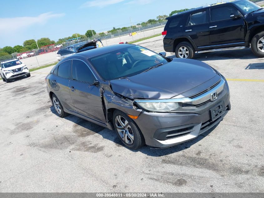 2016 HONDA CIVIC LX