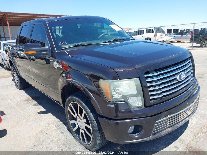 2010 FORD F150 SUPERCREW