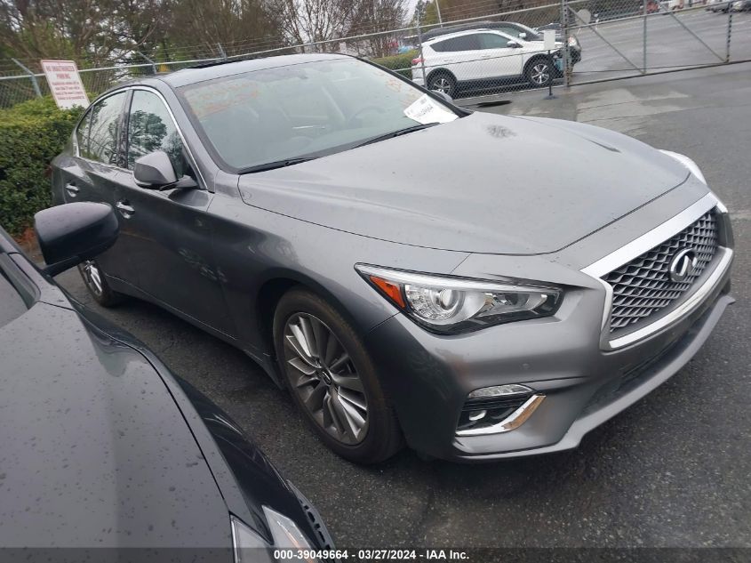 2022 INFINITI Q50 LUXE AWD