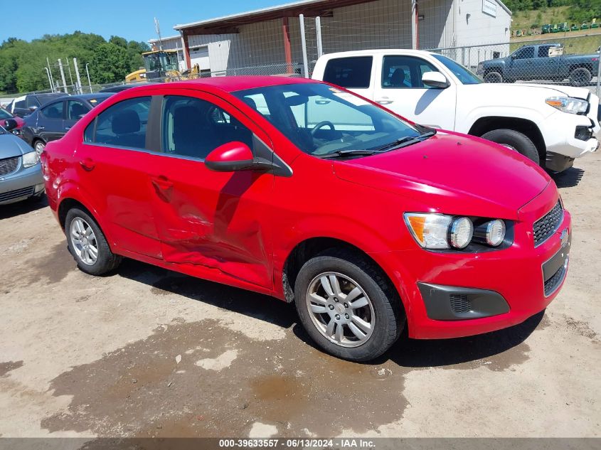 2012 CHEVROLET SONIC 2LT