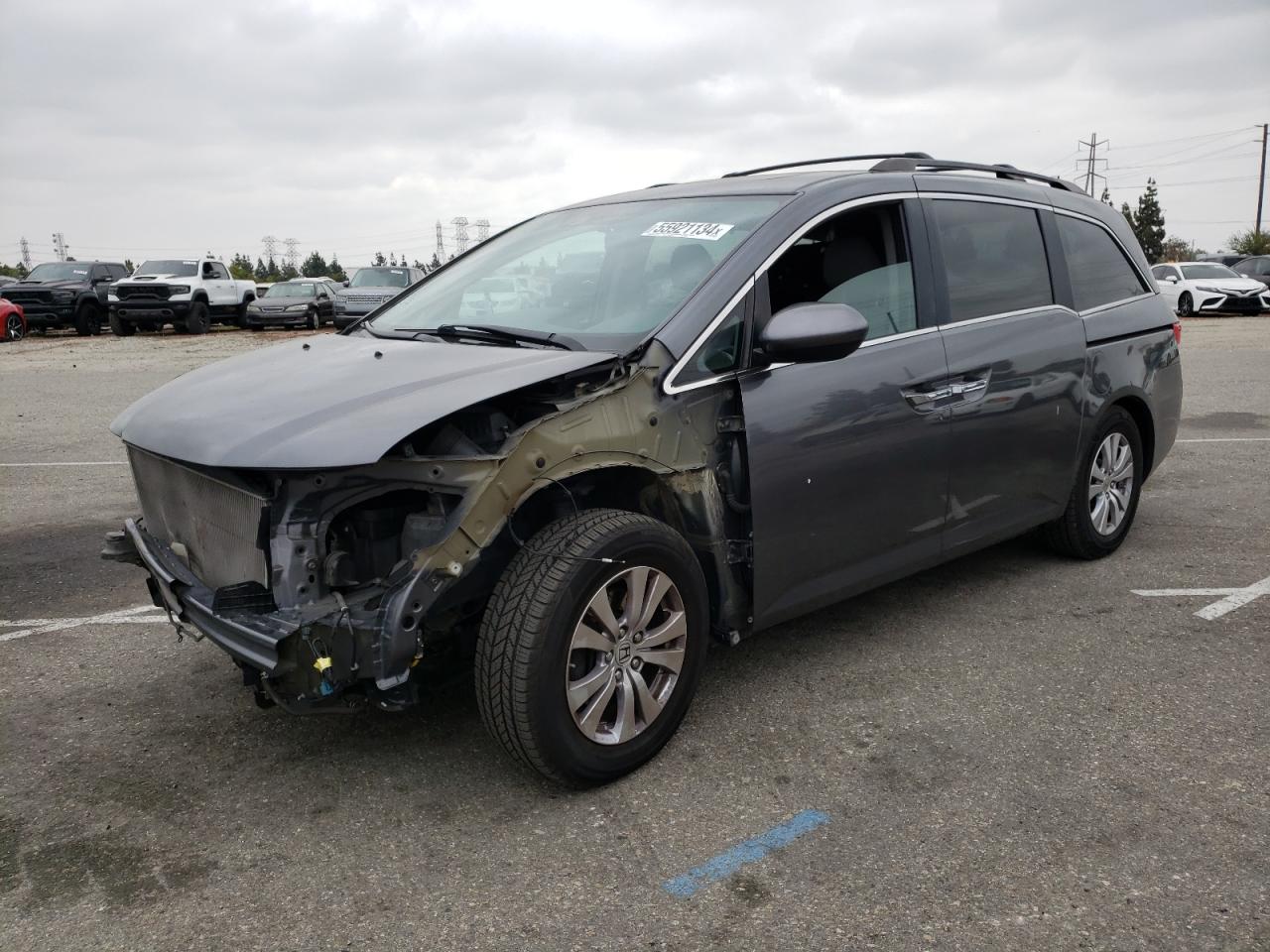 2016 HONDA ODYSSEY EXL