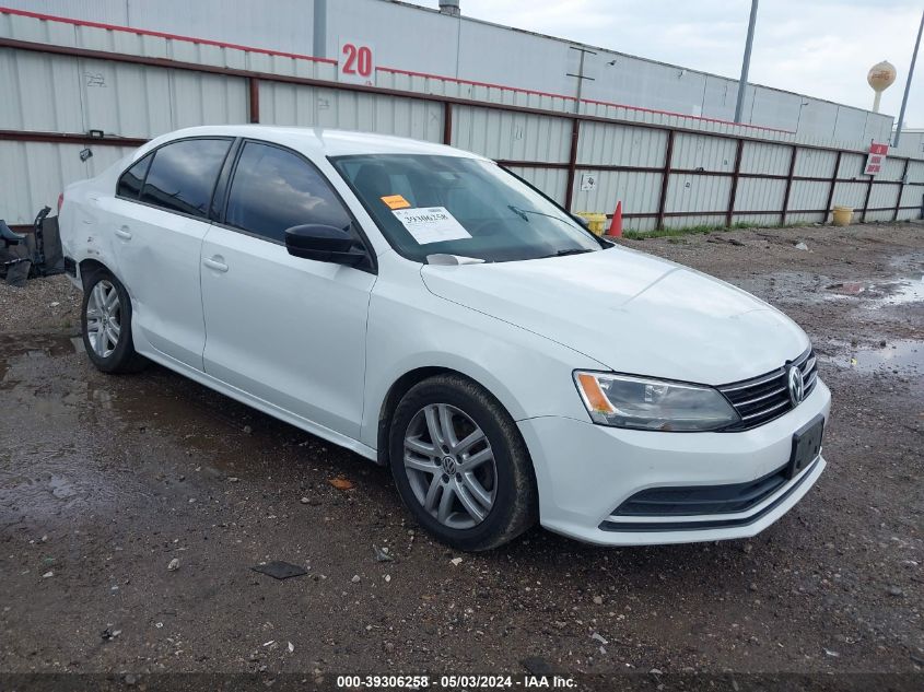 2015 VOLKSWAGEN JETTA 2.0L S