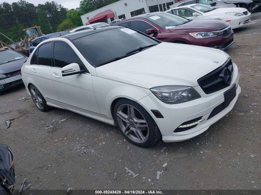 2011 MERCEDES-BENZ C 300 LUXURY 4MATIC/SPORT 4MATIC