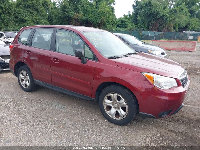 2014 SUBARU FORESTER 2.5I