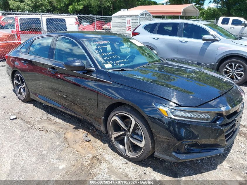 2022 HONDA ACCORD SPORT