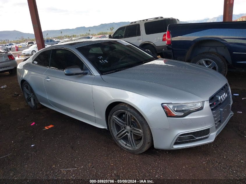 2013 AUDI S5 3.0T PREMIUM PLUS