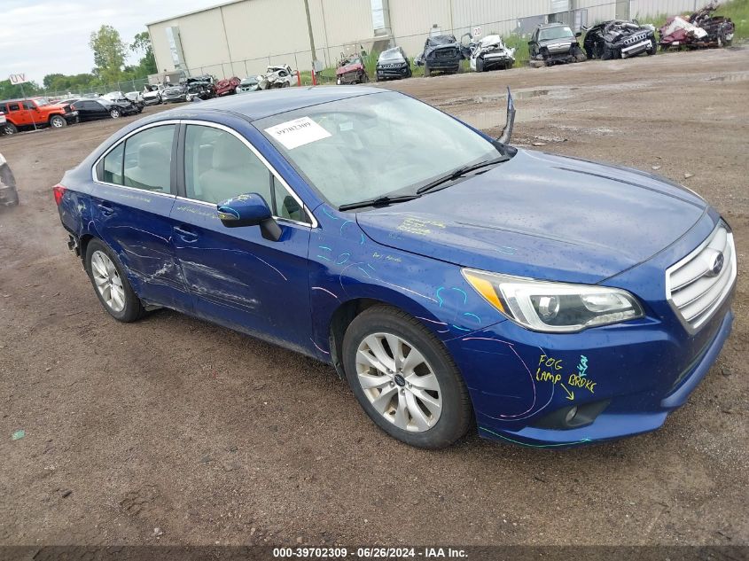 2016 SUBARU LEGACY 2.5I PREMIUM