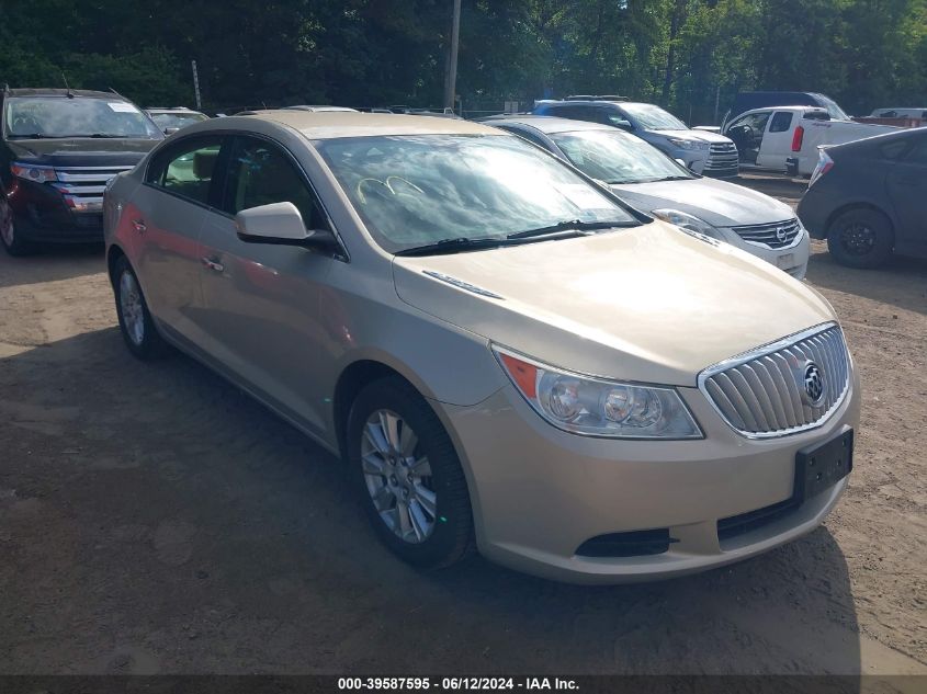 2010 BUICK LACROSSE CX