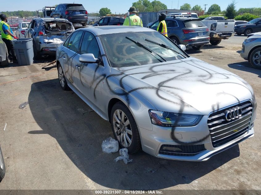 2015 AUDI A4 2.0T PREMIUM