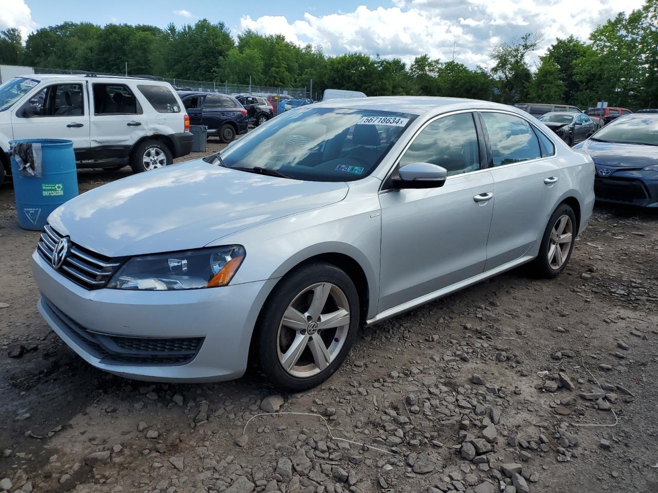 2014 VOLKSWAGEN PASSAT S