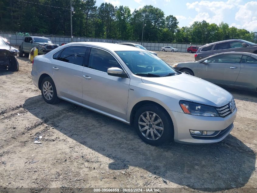 2015 VOLKSWAGEN PASSAT 1.8T LIMITED EDITION