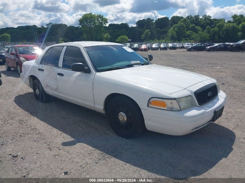 2011 FORD CROWN VICTORIA POLICE INTERCEPTOR