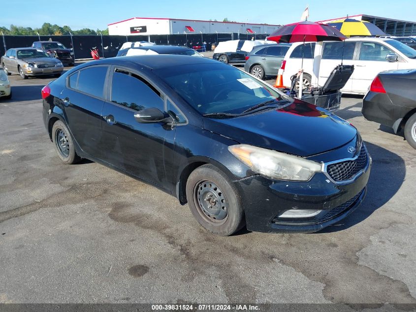 2015 KIA FORTE LX