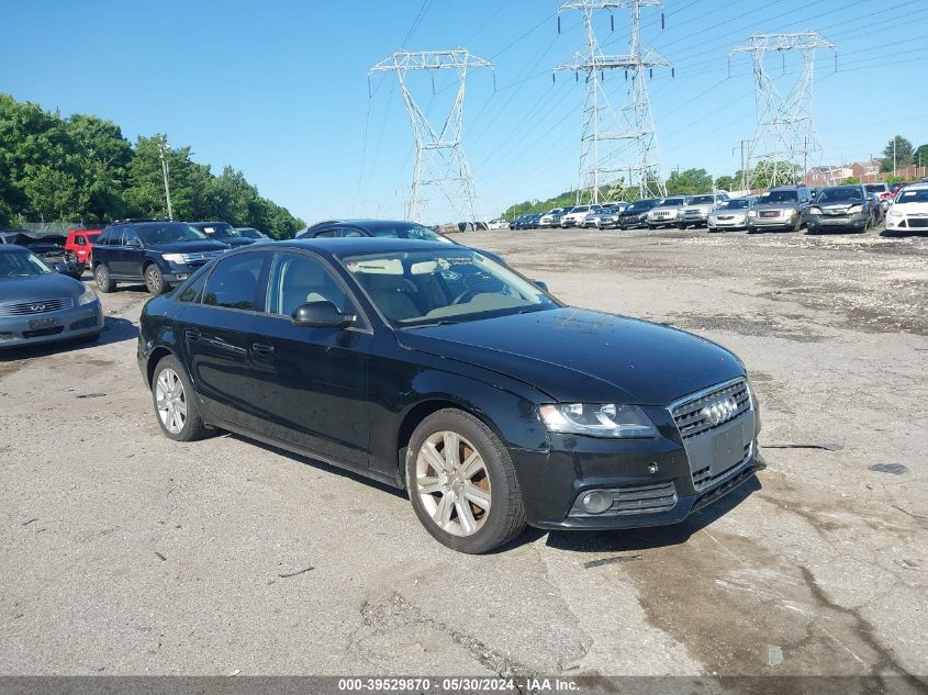 2011 AUDI A4 2.0T PREMIUM