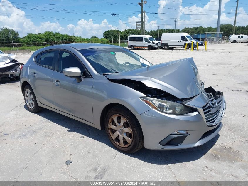 2015 MAZDA MAZDA3 I SPORT