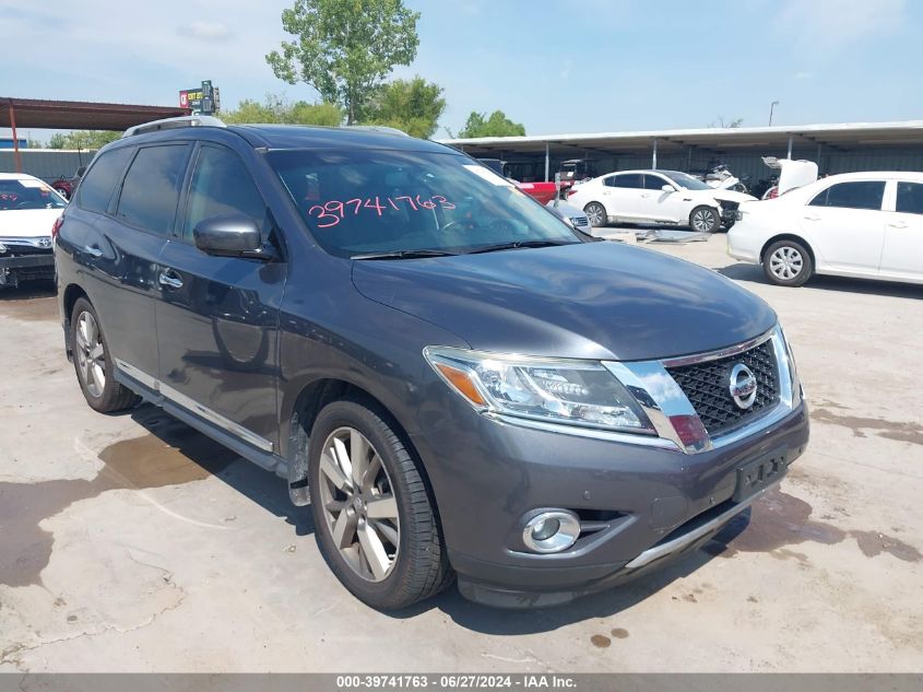 2014 NISSAN PATHFINDER PLATINUM