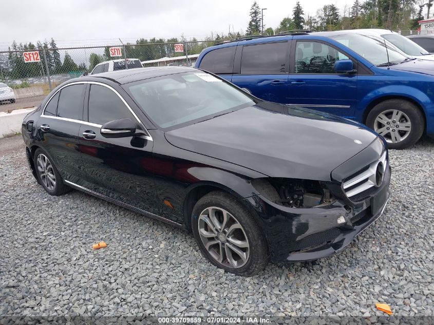 2015 MERCEDES-BENZ C 300 4MATIC/LUXURY 4MATIC/SPORT 4MATIC