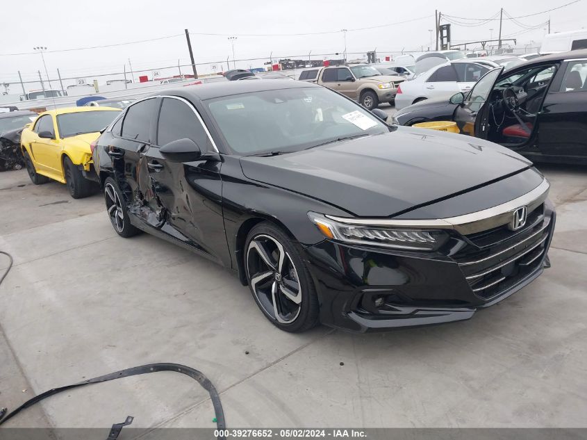 2022 HONDA ACCORD SPORT