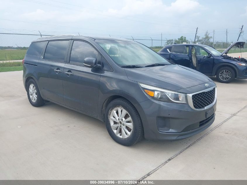 2017 KIA SEDONA LX