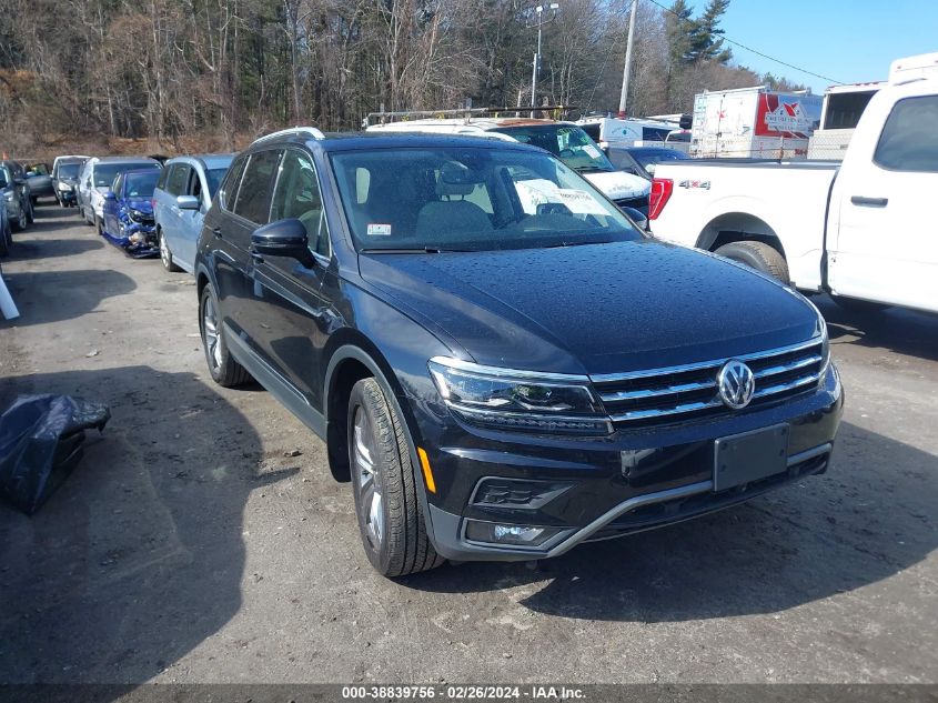 2018 VOLKSWAGEN TIGUAN 2.0T SEL PREMIUM