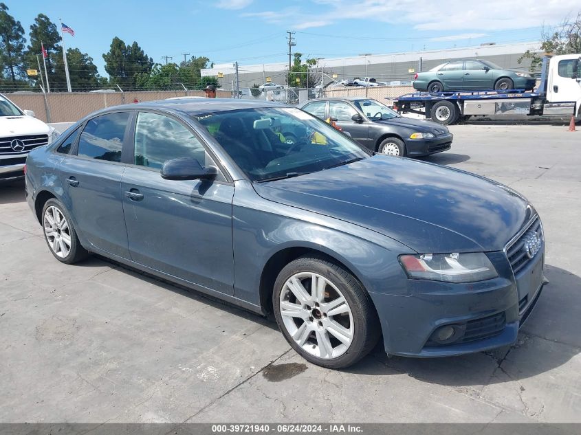 2010 AUDI A4 2.0T PREMIUM