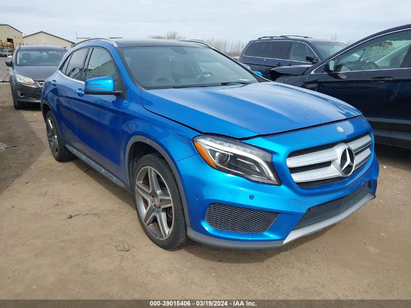 2015 MERCEDES-BENZ GLA 250 4MATIC