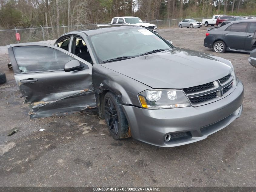 2013 DODGE AVENGER SXT