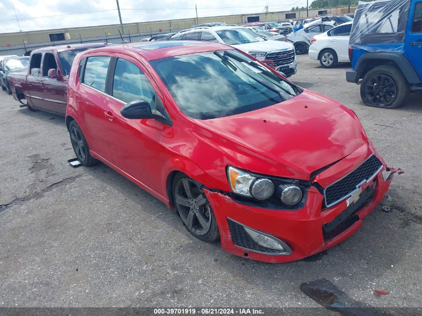 2016 CHEVROLET SONIC RS