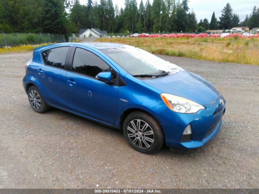 2014 TOYOTA PRIUS C THREE