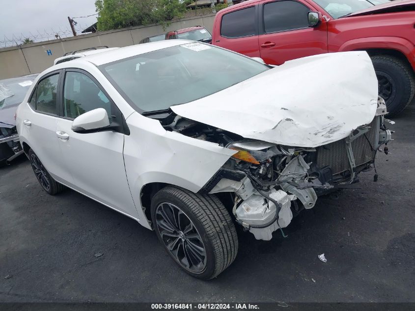 2016 TOYOTA COROLLA S PLUS