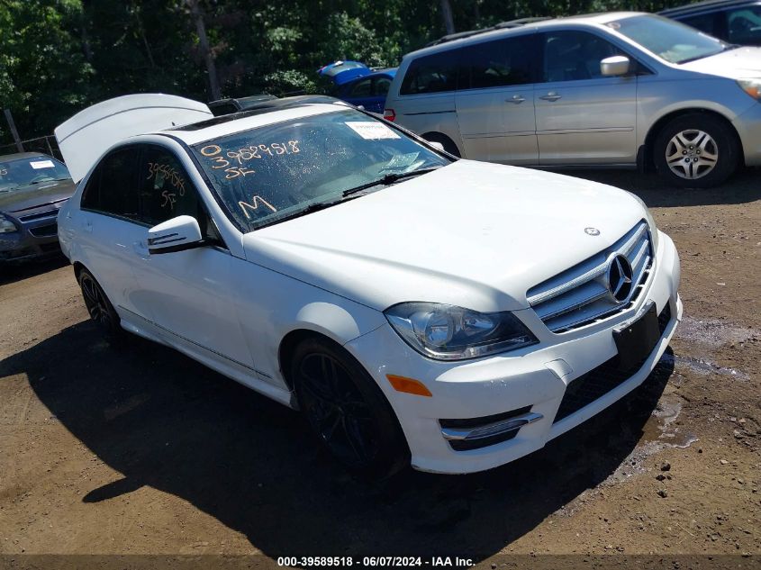 2013 MERCEDES-BENZ C 300 LUXURY 4MATIC/SPORT 4MATIC