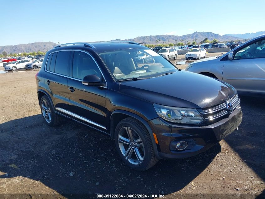 2017 VOLKSWAGEN TIGUAN 2.0T SPORT