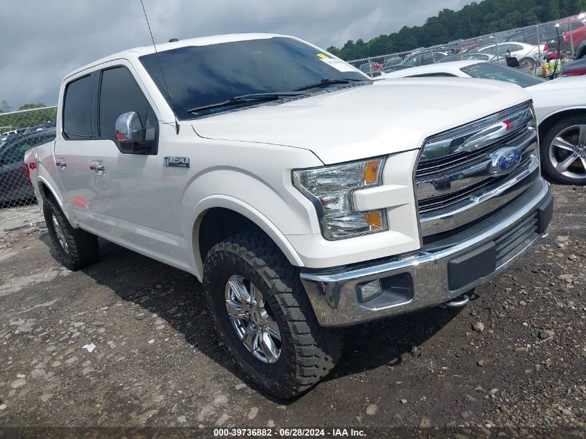 2016 FORD F-150 LARIAT