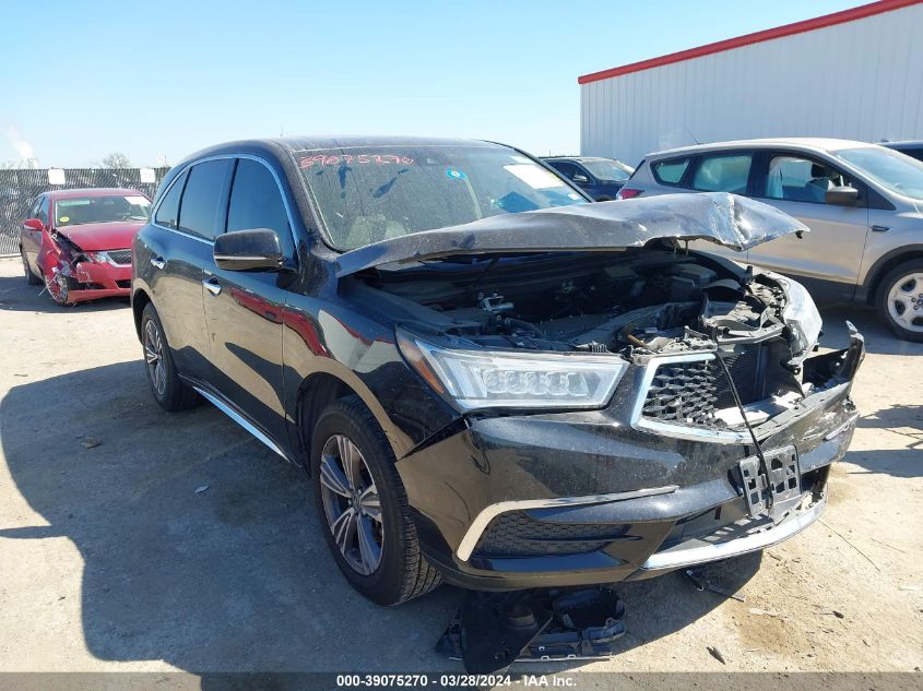 2019 ACURA MDX STANDARD