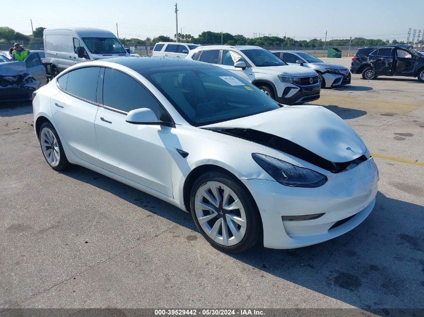 2023 TESLA MODEL 3 REAR-WHEEL DRIVE