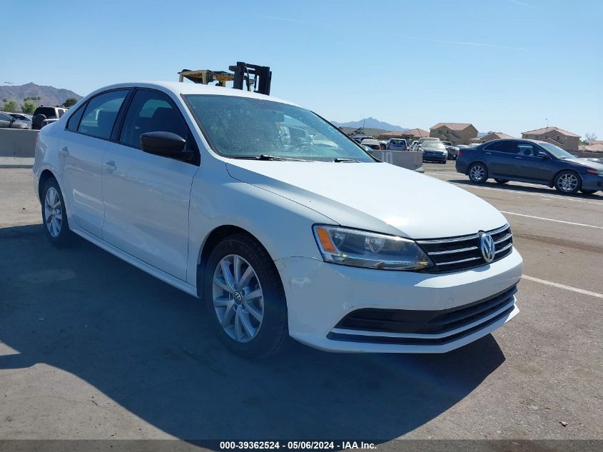 2015 VOLKSWAGEN JETTA 1.8T SE