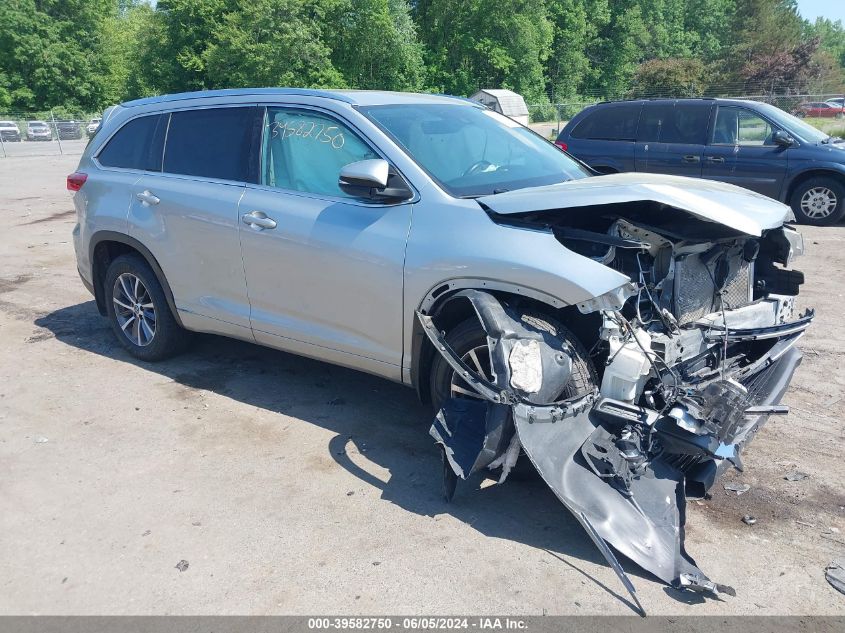 2018 TOYOTA HIGHLANDER XLE