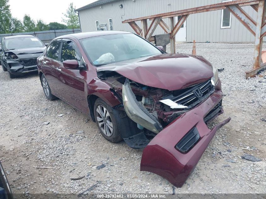 2015 HONDA ACCORD LX