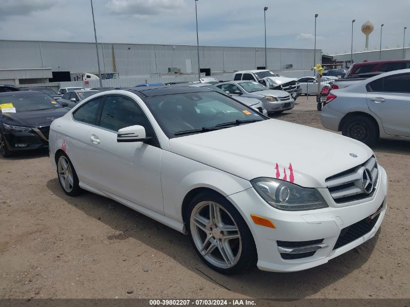 2013 MERCEDES-BENZ C 250