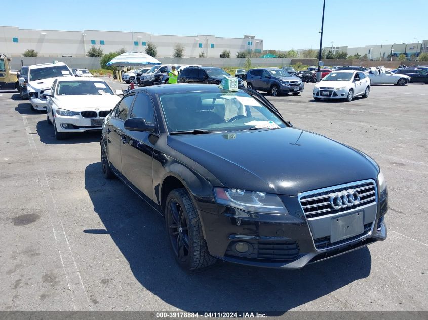 2011 AUDI A4 2.0T PREMIUM