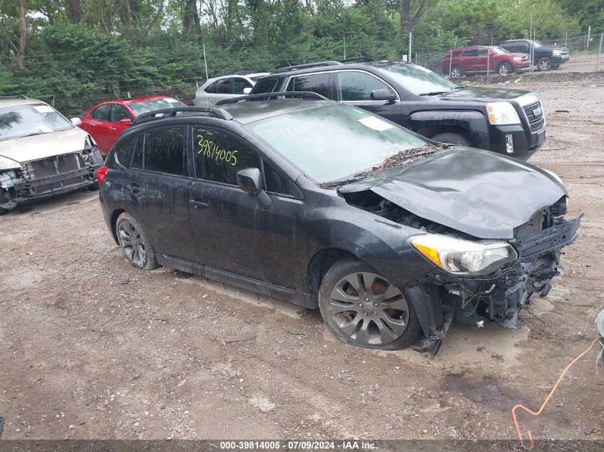 2012 SUBARU IMPREZA 2.0I SPORT LIMITED