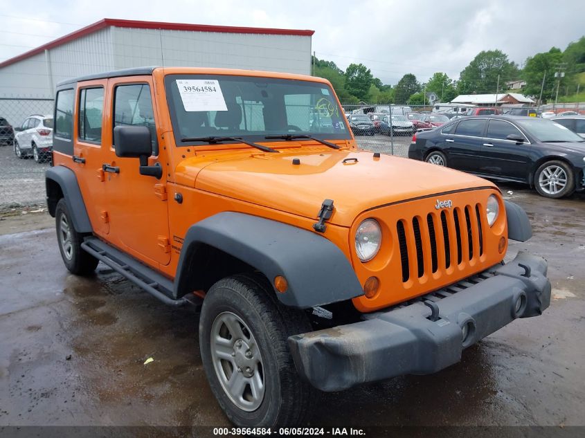 2012 JEEP WRANGLER UNLIMITED SPORT