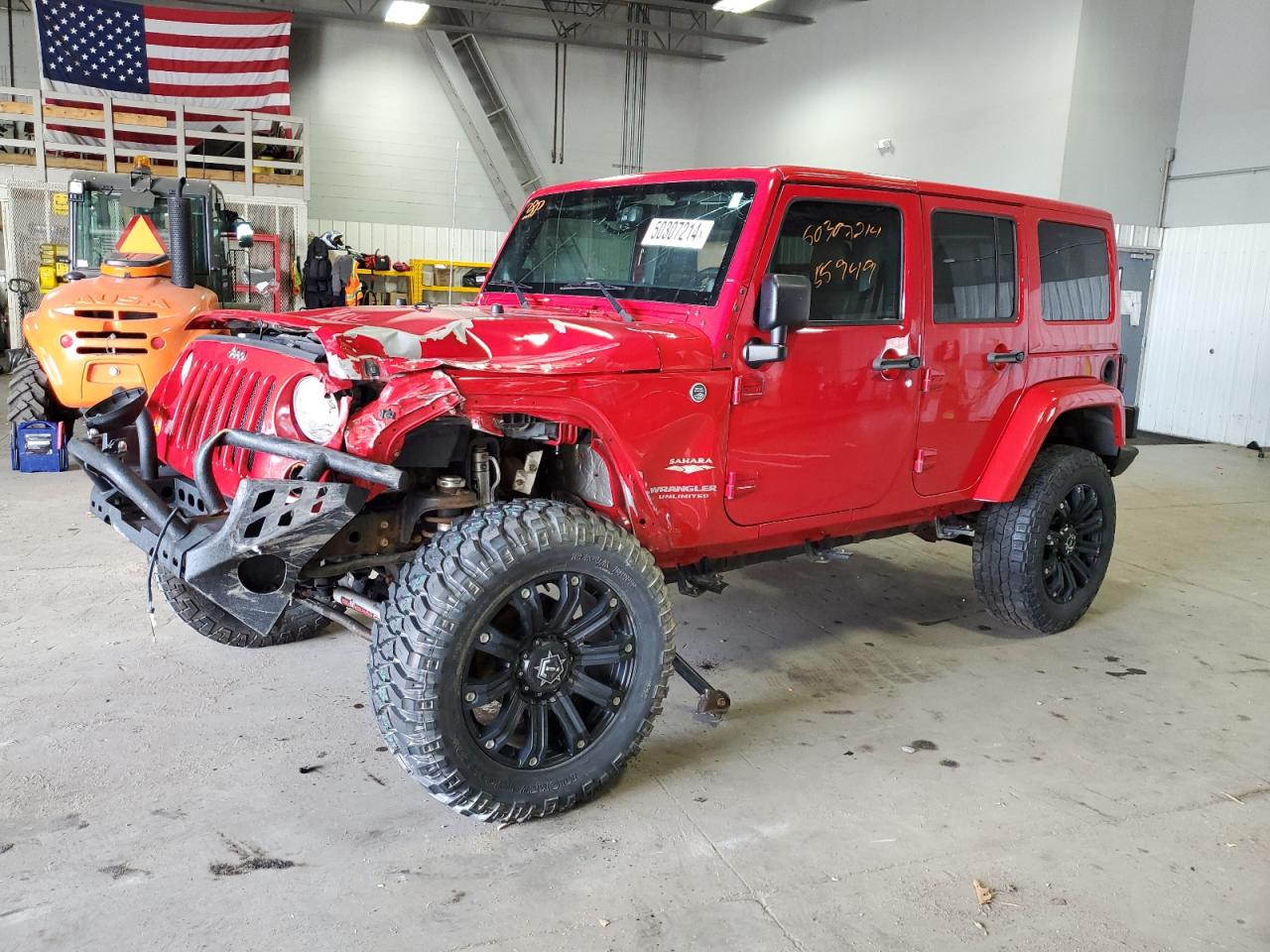 2013 JEEP WRANGLER UNLIMITED SAHARA